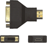 Adapter DVI-D-Buchse/HDMI-Stecker