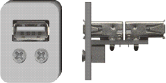 USB 2.0 A-Buchse / A-Buchse