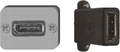 DisplayPort-Buchse / DisplayPort-Buchse