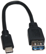 Kabel USB 3.1 C-Stecker auf 3.0 A-Kupplung