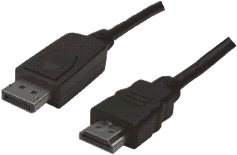 DisplayPort Kabel auf HDMI
