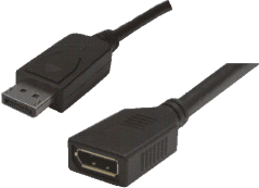 DisplayPort Kabel Verlängerung