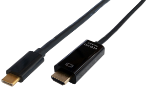 Kabel USB 3.1 C-Stecker auf HDMI-Stecker
