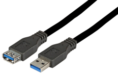 USB 3.0 Kabel A-Stecker / A-Kupplung
