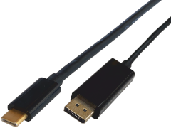 Kabel USB 3.1 C-Stecker / DisplayPort-Stecker