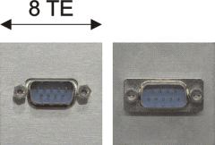 9pin-Sub-D-Stiftleiste / 9pin-Sub-D-Stiftleiste