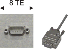 9pin-Sub-D-Stiftleiste / 9pin-Sub-D-Stecker