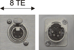 4pin-XLR-Buchse