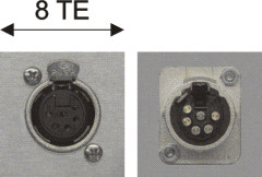 6pin-XLR-Buchse