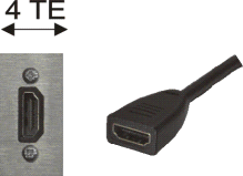 HDMI-Buchse / HDMI-Kupplung