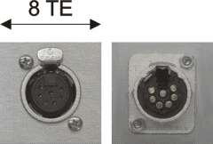 7pin-XLR-Buchse