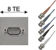 15pin-HD-VGA-Stecker / 5x BNC-Stecker