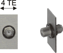 Antennen-F-Buchse / F-Buchse