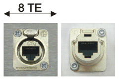 Neutrik-RJ45-etherCON Cat.6A Buchse / RJ45-Buchse