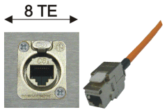 Neutrik-RJ45-etherCON Cat.6A Buchse / RJ45-Kupplung