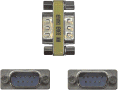 9pin Gender Changer Sub-D Stecker / Stecker