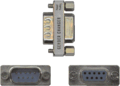 9pin Gender Changer Sub-D Stecker/Buchse