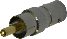 Adapter Cinch-Stecker/BNC-Buchse