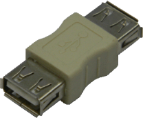 Adapter USB-A-Buchse/USB-A-Buchse