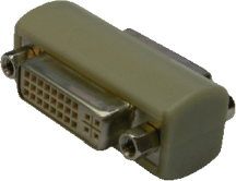 Adapter DVI-I-Buchse/DVI-I-Buchse