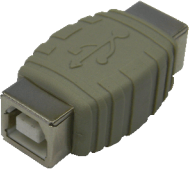 Adapter USB-B-Buchse/USB-B-Buchse