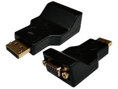 Adapter DisplayPort-Stecker / VGA-Kupplung