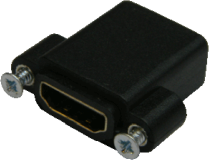 Einbau-Adapter HDMI-Buchse/HDMI-Buchse