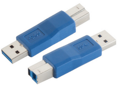 Adapter USB 3.0 A-Stecker / 3.0 B-Stecker