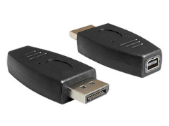 Adapter DisplayPort-Stecker / Mini DisplayPort-Kupplung