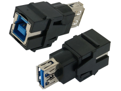 Keystone USB 3.0 schwarz