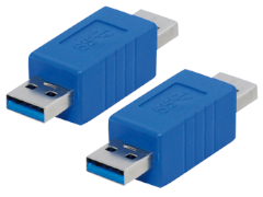 Adapter USB 3.0 A-Stecker / 3.0 A-Stecker