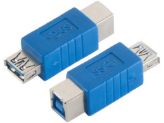 Adapter USB 3.0 A-Kupplung / 3.0 B-Kupplung