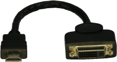 Adapter DVI-D-Buchse/HDMI-Stecker