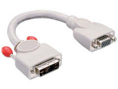 Adapter DVI-Stecker 24+5 / VGA-Kupplung 20cm